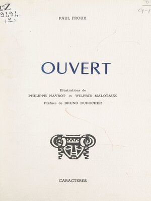 cover image of Ouvert